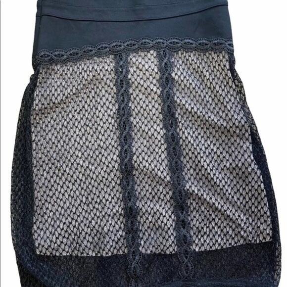 Free People Whimsy Goth Black Lace Overlay dress, Wednesday Adams, Parties,  XS - Picture 11 of 12